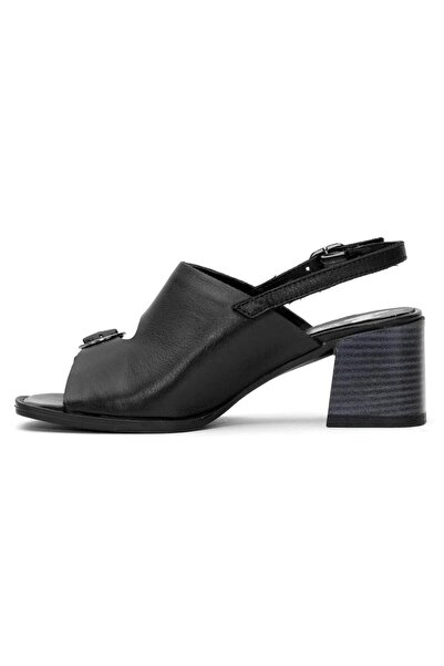 Venüs 2510912Y Genuine Leather Summer Heeled Shoes