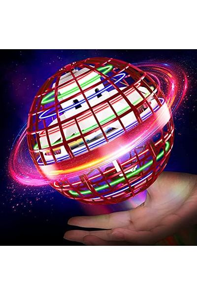 Cesiro Skeufy Flying Ball, Magic Toy Ball with LED Light, Toy for Kids from 6 7 8 9 1