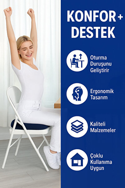 Walter White Oturma Simidi Sünger Koltuk Minderi Kuyruk Sokumu Yuvarlak