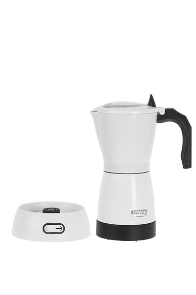 CAMRY Camry CR4415W electric coffee maker, 480 W, 300 ml, 360° swivel base, White