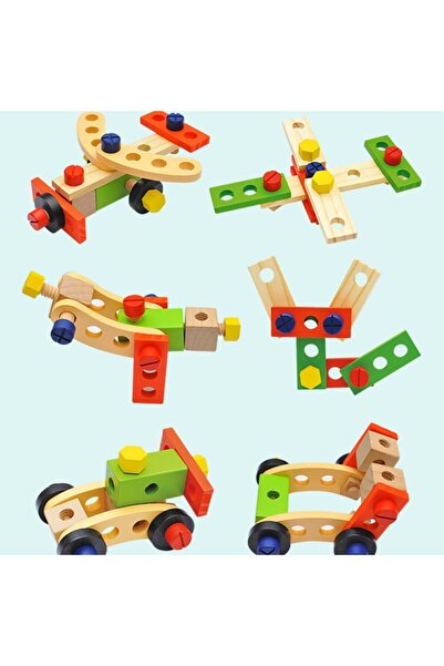 OEM Montessori wooden tool kit for children