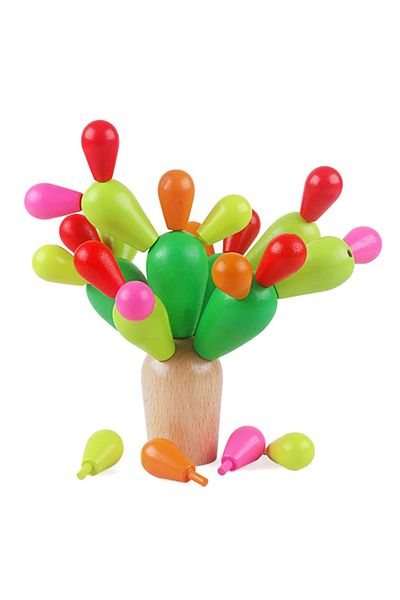 OEM Montessori creative skill game - Colorful Cactus
