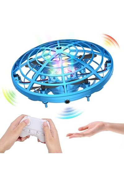 Kriogor Mini Drones, Kriogor New Drones à Main, Mini-Drone UFO Mains Libres Helicoptère à Induction Infrared