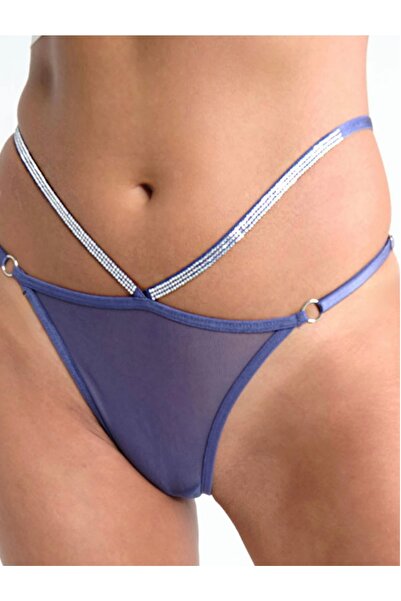 YOYYO Bel Kismi Taşli Tanga- Ayarlanabi̇li̇r Taşli Tanga, Külot