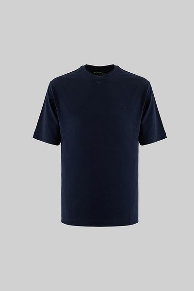 Machinist Relaxed Basic Thin Cotton T-Shirt Navy Blue