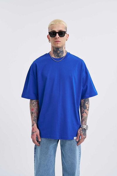 Machinist Ανδρικό μπλουζάκι Basic Super Cotton Oversize Saks