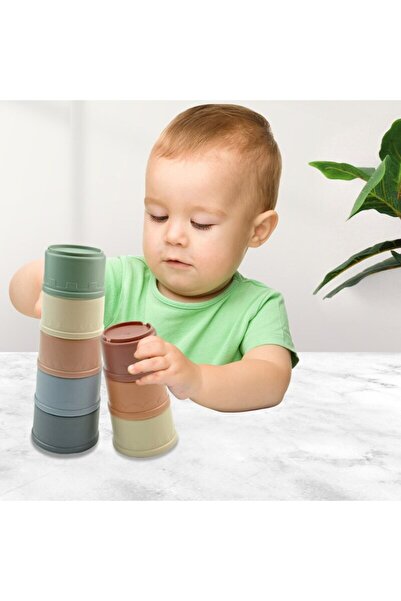 OEM Stacking Tower Toy for Babies, consisting of 8 cups