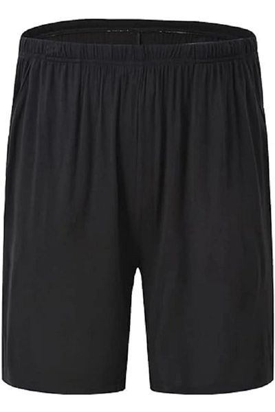 Pijaman Comfortable Combed Cotton Men's Shorts with Pockets