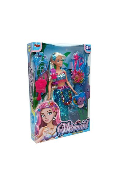 Easy Tedarik WG-66777 Boxed 29cm Mermaid with Accessories - Vardem Toys