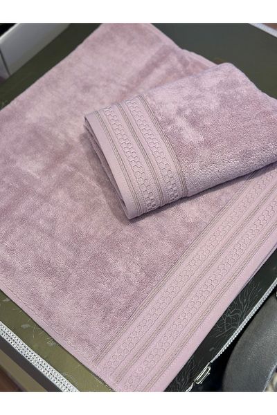 Nurpak Destan 2-Piece 50X90 Towel Set Lilac