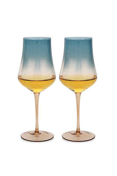 Fissman 2-Piece White Wine Glasses 480ml Glass