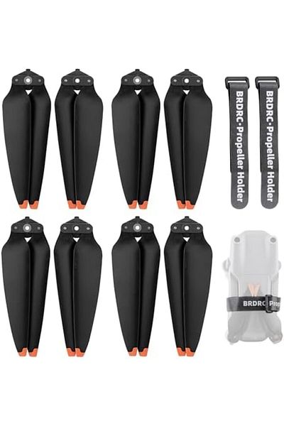 Cesiro 8-pack of 8747F propellers for Air 3, lightweight, quiet, stable, quick release, replacement propellers