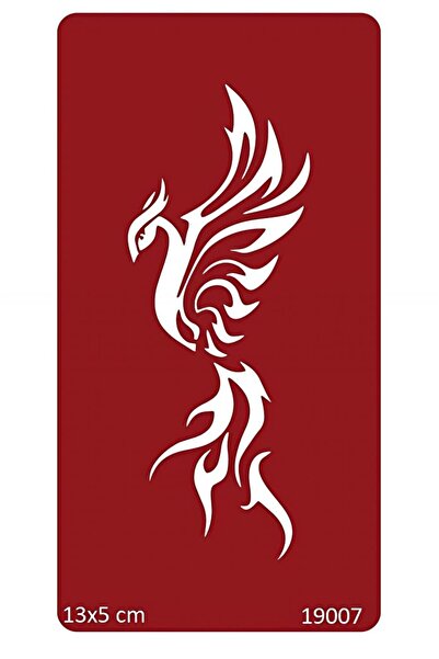 Genel Markalar Anka Kuşu Geçici Dövme Kalıbı