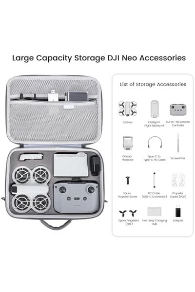 Cesiro Uvafly Neo Portable Travel Bag Compact Storage Bag with Shoulder Strap for Drone