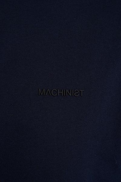 Machinist Relaxed Basic Thin Cotton T-Shirt Navy Blue