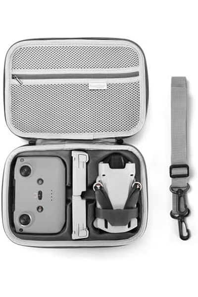 Cesiro Uvafly Mini 3/Mini 4 Pro Case, PU Travel Case, Compact Storage Bag for DJI Mi