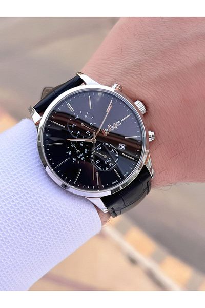 Lee Cooper Leather Cord Inner Functions Active 5 Atm Water Resistant Men Wrist Watch Elc08154.351