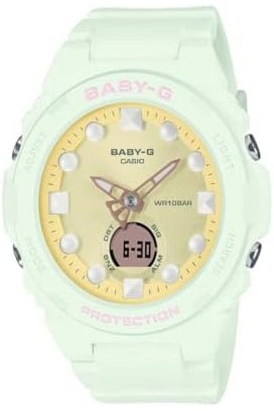 BABY-G Watch BGA-320FH-3ADR For Mens, Yellow