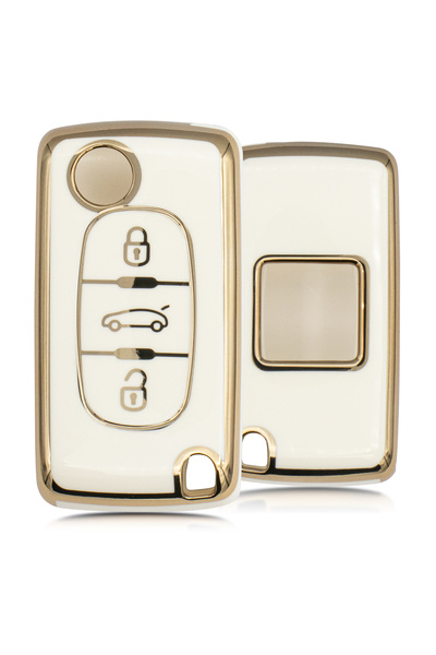 Rem Anahtar Oto Elektronik Anahtar C3 C4 308 5008 3 غطاء مفتاح نانو قابل للطي...