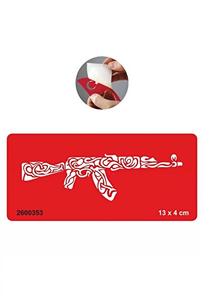 Genel Markalar Süpertrend Desenli Silah Keleş Tattoo Geçici Dövme Şablonları ...