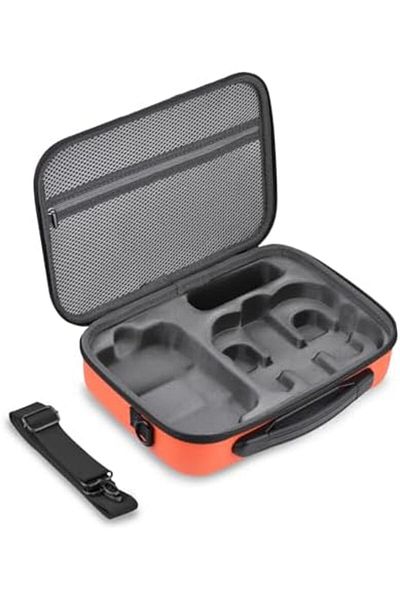 Cesiro BRDRC Carrying Case for DJI Neo, Sunset Chevron Orange/Evening Red
