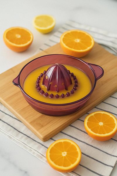 HSDemirci Acrylic Plum Citrus Lemon & Orange Squeezer Practical Orange Juicer