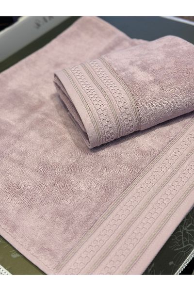 Nurpak Destan 2-Piece 50X90 Towel Set Lilac