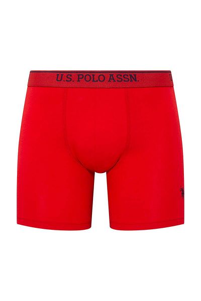 U.S. Polo Assn. Ανδρικό Σετ Boxer 3 τεμαχίων Κόκκινο-γκρι Μελανζέ-σκούρο μπλε