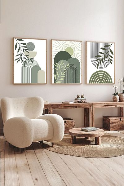 Dekorsiahome 3 Pcs Wood Frame Living Room Hall Kitchen Table Set Set3293
