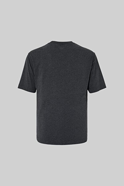 Machinist Men's Basic Relaxed Thin Cotton Dark Anthracite T-Shirt