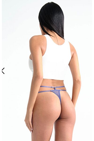 YOYYO Bel Kismi Taşli Tanga- Ayarlanabi̇li̇r Taşli Tanga, Külot