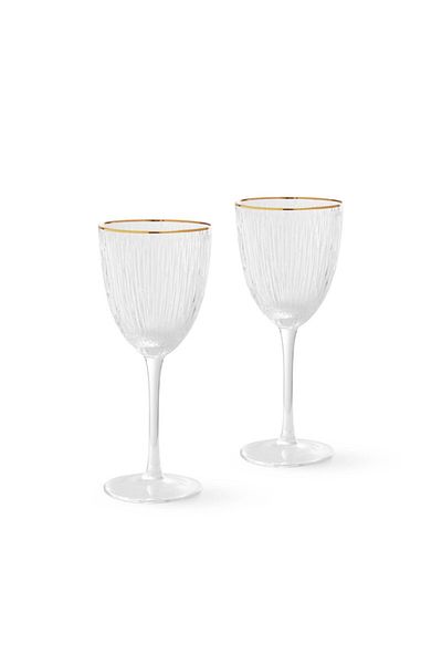 Fissman 2-Piece White Wine Glasses 300ml Glass