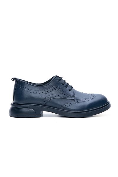 Bulls & Gulls Pantofi oxford de damă cu șireturi din piele naturală