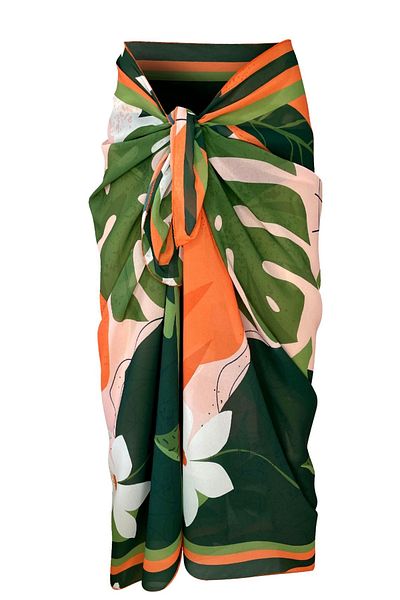 Bolder Shelly Chiffon Orange Pareo (150*100 cm)
