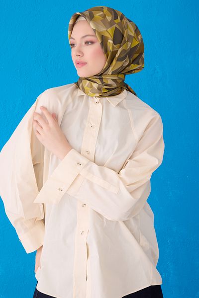 Belli Κασκόλ από καθαρό μετάξι 4106D (Twill Silk) 90x90