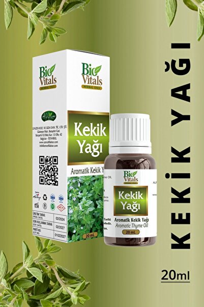 Bio Vitals Kekik Yağı 20ml SKT-02-2028