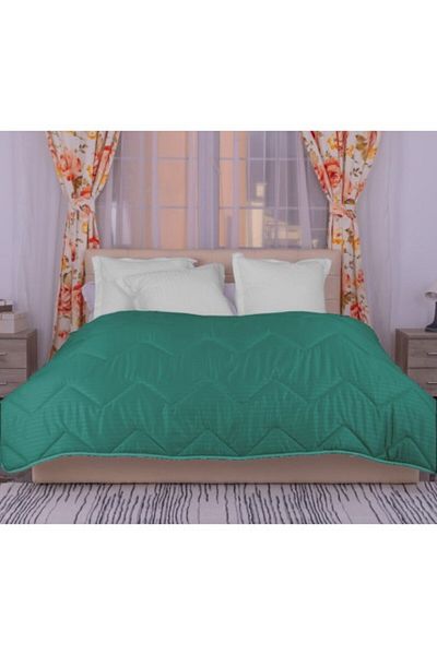 Pucioasa Pilota lana iarna damasc policoton 180X210cm, verde