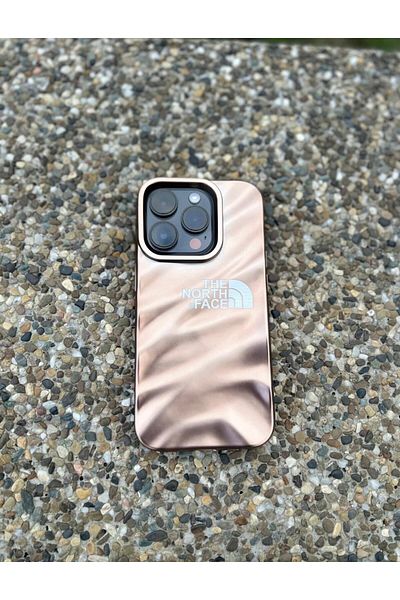 Nike The North Face case, compatible with Iphone 13 PRO, PINK-METALLIC