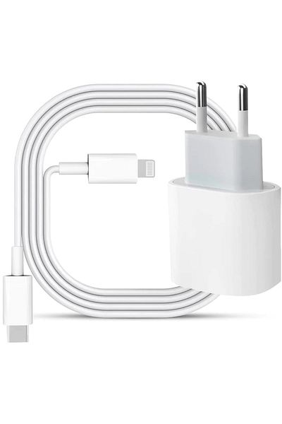 OEM Încărcător rapid de 20W cu cablu de date de tip C la Lightning de 1 m, compatibil cu Apple iPhone