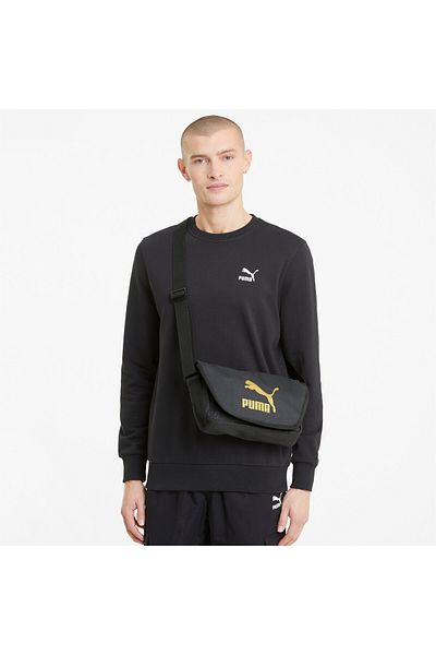 Puma Unisex Originals Urban Messenger Bag - Black