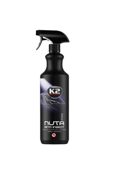 K2 Solutie pentru curatat urme insecte K2 NUTA PRO ANTI-INSECT D4011, recipient cu pulverizator, 1 litr
