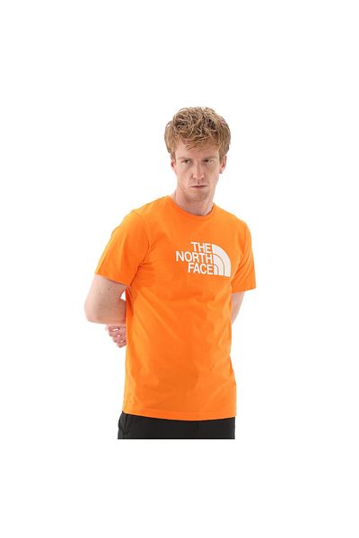 THE NORTH FACE F0A8A6Cb3O1-R the North Face m Ss Easy Tee Men's T-Shirt Orange