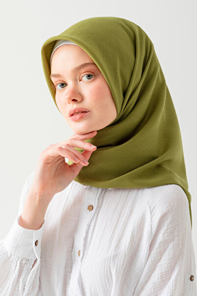 Wega Moda 2-х шарова бавовняна шарф, натуральний і стильний вигляд, жакардова бавовняна шарф, м'яка бавовняна шарф.