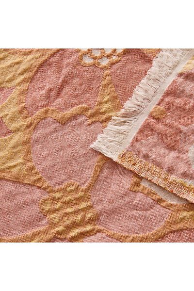 Evidea Soft Earthy Double Muslin Pique - Tile - 230X240 cm