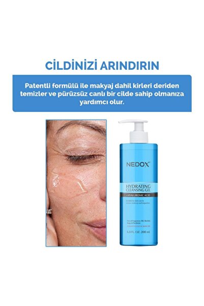NEDOX Yağlı Ve Akneye Eğilim Gösteren Ciltler Için Yüz Temizleme Jeli 200 ml