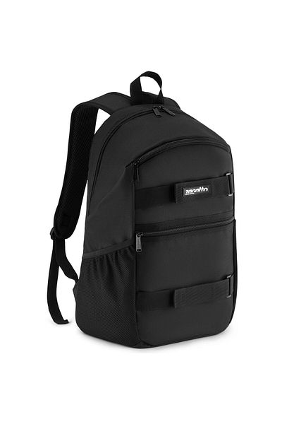 zagatto Skateboard Backpack ®, Black, 24l, 30x18x46 Cm, Laptop Pocket, Waterproof, Zg917