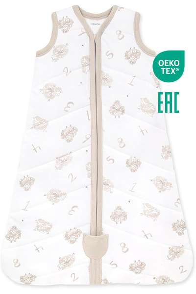 Minuche Bebek Giyilebilir Battaniye - 0.5 TOG %100 Pamuk İnce Yazlık Kundak -...