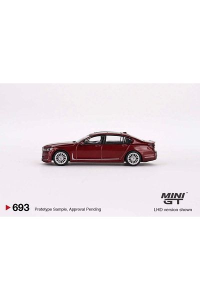 mini gt 1:64 Bmw Alpina B7 Xdrive – Aventurine Red Diecast Model Car