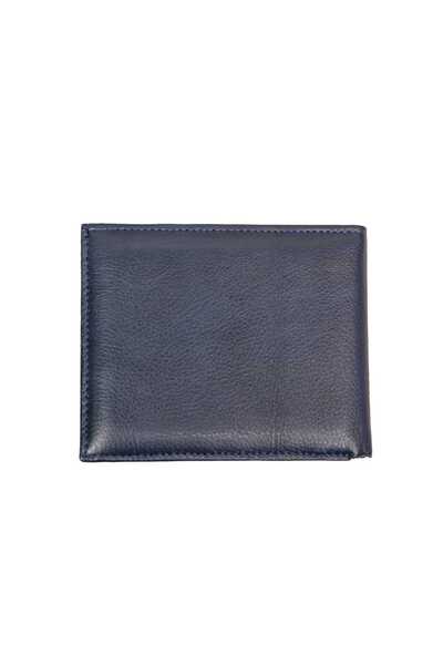 Toro Nero Portofel bărbătesc din piele naturală, albastru marin Dodo