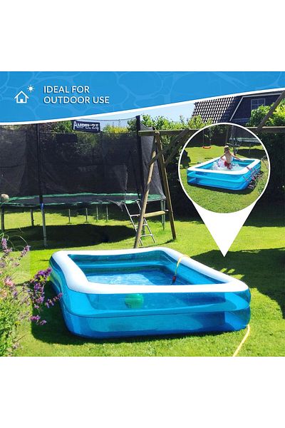 OEM Inflatable Pool 200cm for Children, OPTIM SOLUTION, Superior Quality, Outdoor Fun for Kids, Durable,